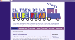 Desktop Screenshot of eltrendelalibertad.com