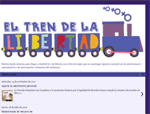 Tablet Screenshot of eltrendelalibertad.com